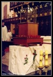 Relikwie �w. Andrzeja Aposto�a. [fot. Micha� P�oszajski]