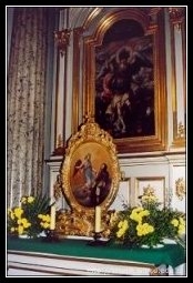 Ołtarz św. Michała Archanioła. 